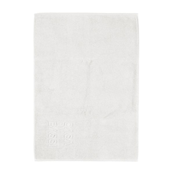 Biały dywanik łazienkowy z bawełny Casa Di Bassi Basic, 50x70 cm