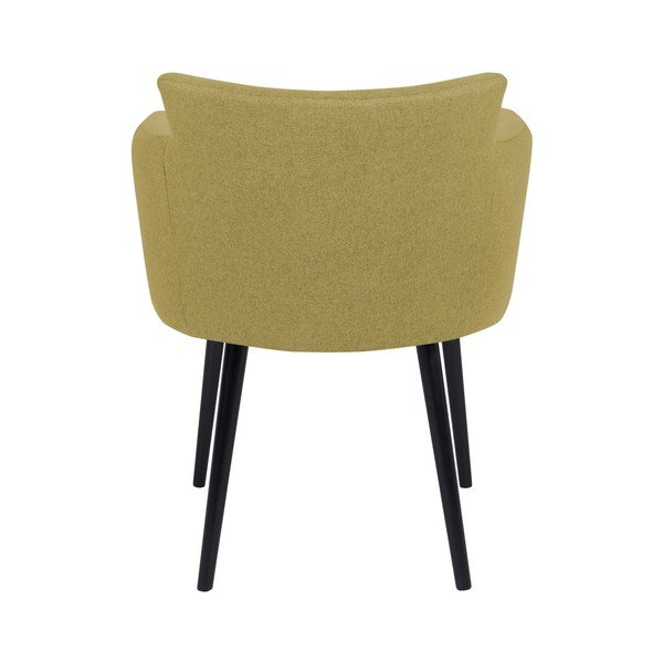 Żółte krzesło z podłokietnikami Windsor & Co Sofas Gemini-image-3