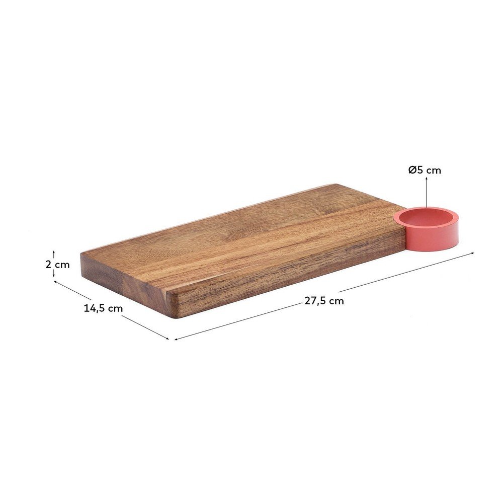 Drewniana deska do serwowania 27 x 14 cm Zairin – Kave Home (zdjęcie 7)