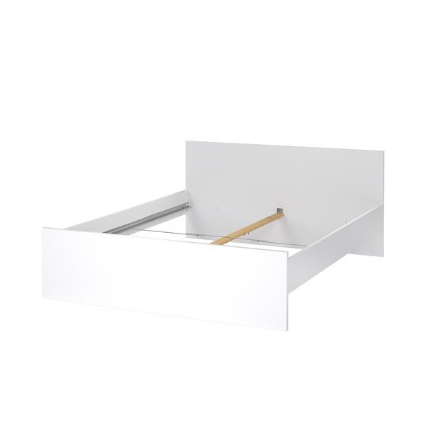 Białe łóżko dwuosobowe 160x200 cm Naia – Tvilum-image-4