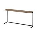 Czarna/w naturalnym kolorze drewniana dodatkowa półka 90x18 cm Tower – YAMAZAKI