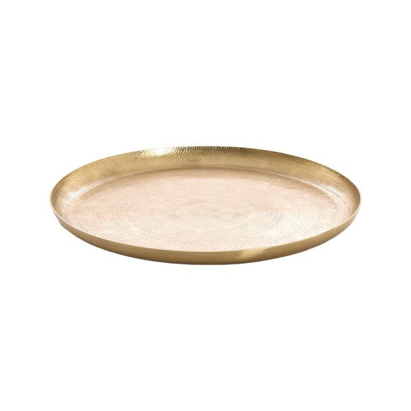 Metalowa taca dekoracyjna ø 34,5 cm Krosna – Light & Living