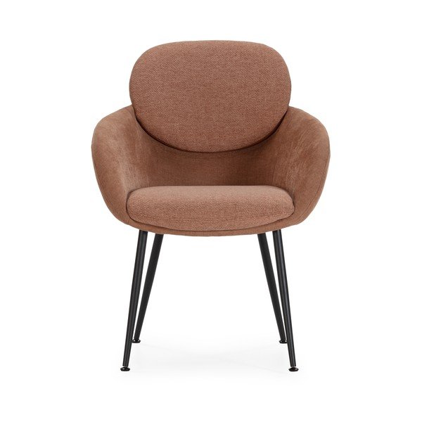 Fotel w kolorze terakoty Nure – MOME