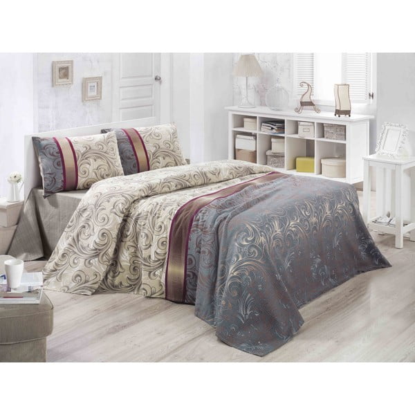 Lekka pikowana bawełniana narzuta na łóżko Victoria Hurrem, 240x220 cm