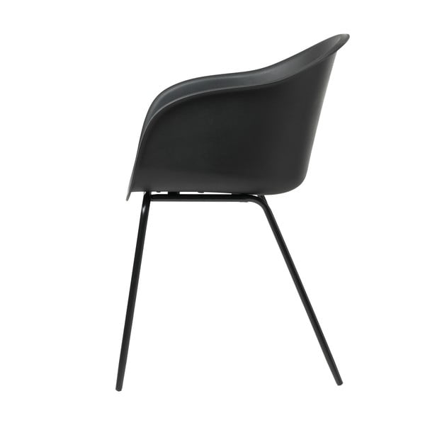 Czarne krzesło Unique Furniture Topley-image-2