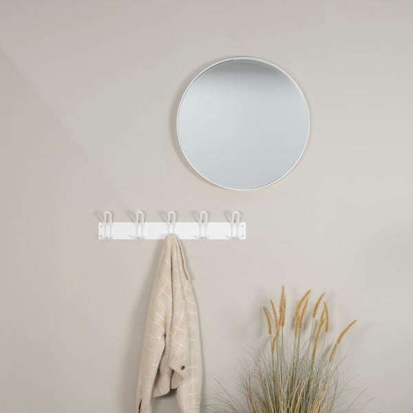 Biały metalowy wieszak ścienny 70 cm Miles – Spinder Design-image-2