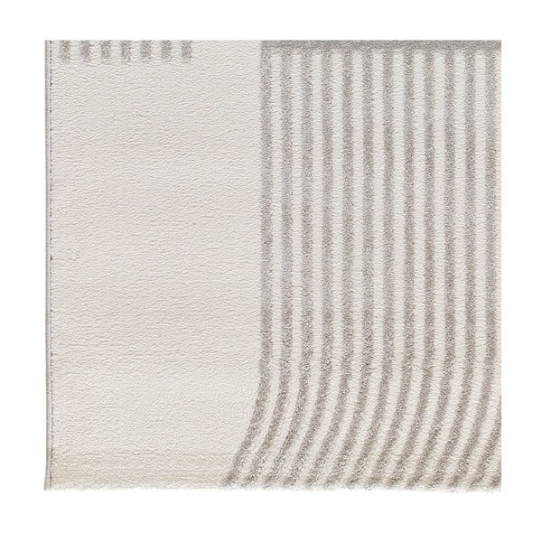 Jasnoszaro-kremowy dywan 80x150 cm Flora – Universal-image-3