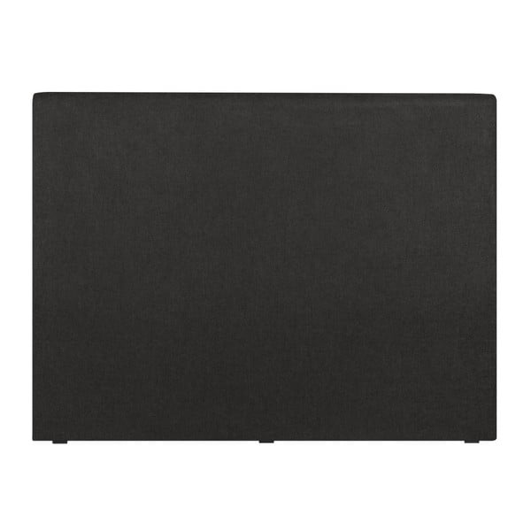 Czarny zagłówek łóżka Windsor & Co Sofas UNIVERSE, 180x120 cm