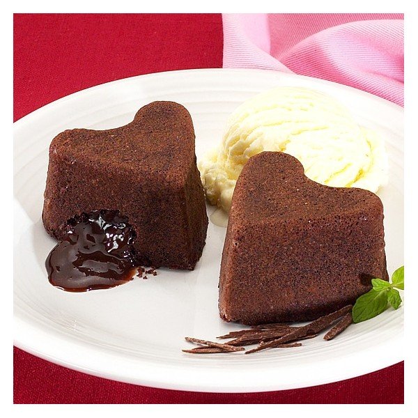 Forma w kolorze miedzi na 6 mini babek w kształcie serc Nordic Ware Valentine, 500 ml-image-2