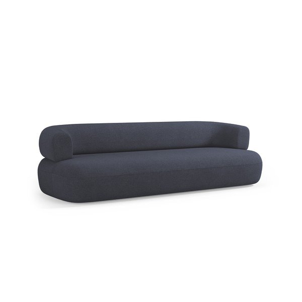 Ciemnoniebieska sofa z materiału bouclé 226 cm Jenny – Micadoni -image-1