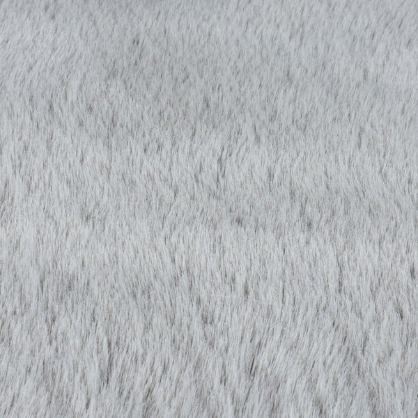 Jasnoszara syntetyczna skóra 200x290 cm Ivy Luxury Fur – Flair Rugs-image-4
