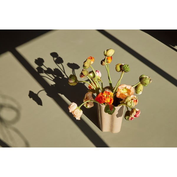 Beżowy ceramiczny wazon (wysokość 30 cm) Sapo – Hübsch-image-4