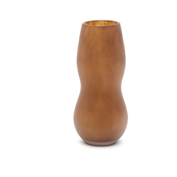 Brązowy szklany wazon (wysokość 32 cm) Crila – Kave Home
