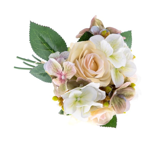 Bukiet ze sztucznych hortensji i róż Dakls Basso