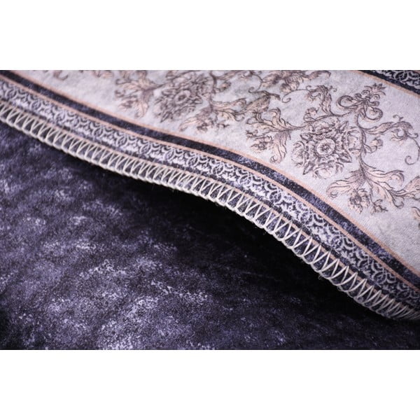 Ciemnoniebieski chodnik Vitaus Ava, 80x200 cm-image-1