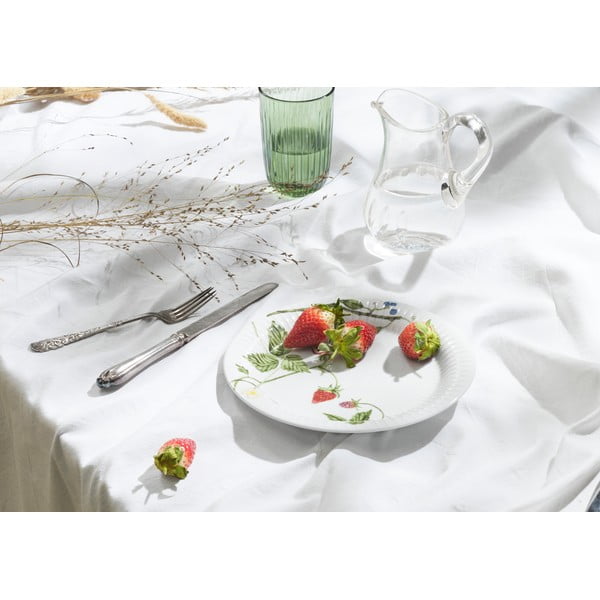 Biały porcelanowy talerz deserowy ø 22 cm Hammershøi Summer – Kähler Design-image-1