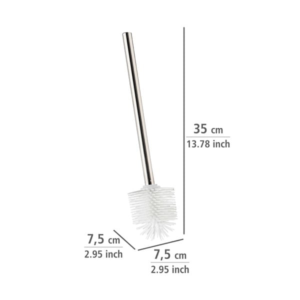 Zapasowa szczotka do WC z uchwytem ze stali nierdzewnej Wenko-image-1