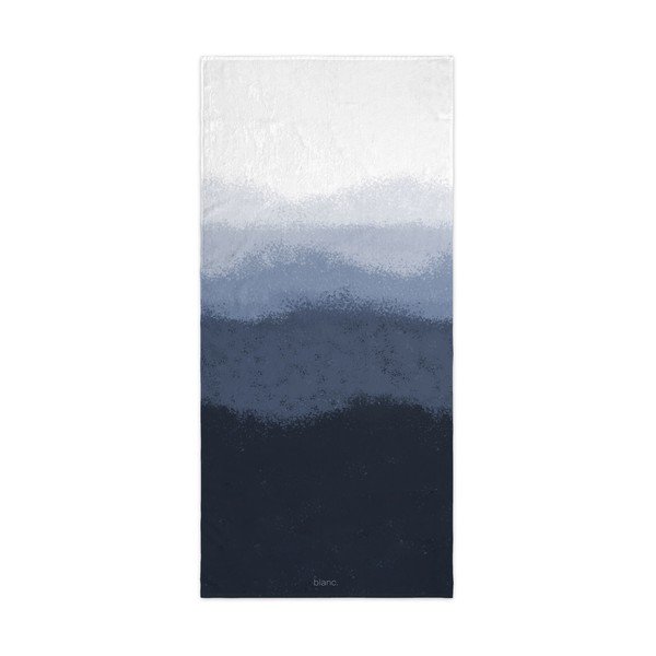 Biało-niebieski ręcznik kąpielowy 70x150 cm Nightfall – Blanc-image-2