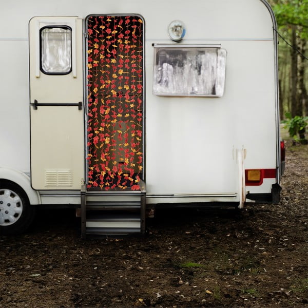 Czerwona zasłona na drzwi 90x190 cm Indian Summer – Maximex-image-2