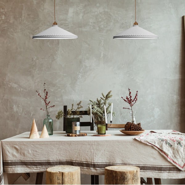 Biała lampa wisząca SULION Elena, wys. 150 cm-image-1