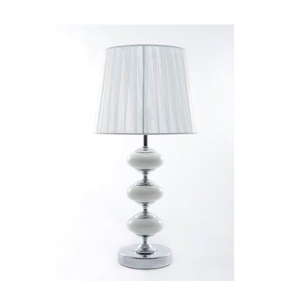 Lampa stołowa Victoria Gray, 45 cm