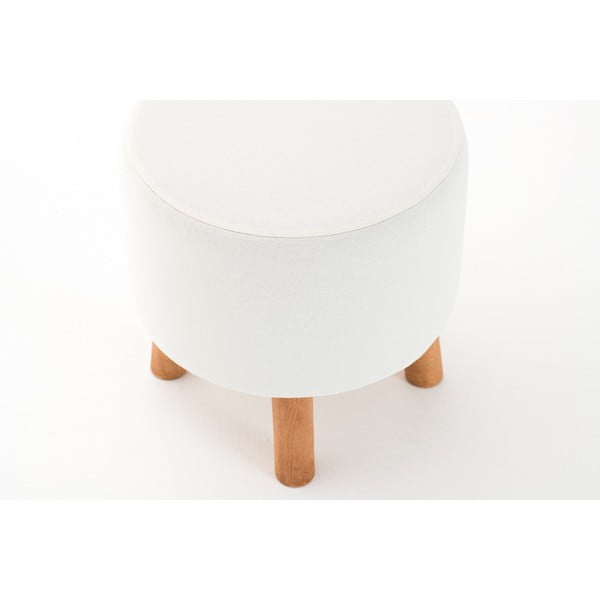 Biały puf Silindir – Balcab Home-image-3