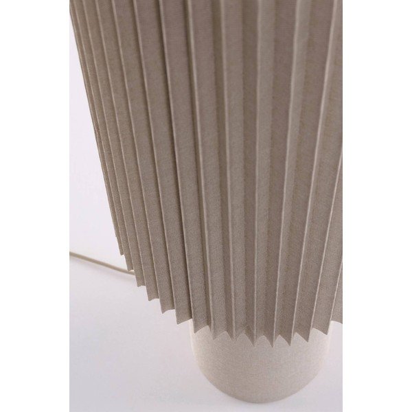 Beżowa tekstylna lampa stojąca (wysokość 80 cm) Harriet – Jotex-image-4