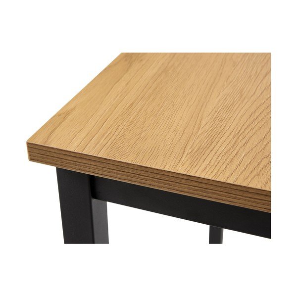 Stolik barowy w dekorze dębu 60x60 cm Cesura – Unique Furniture-image-2