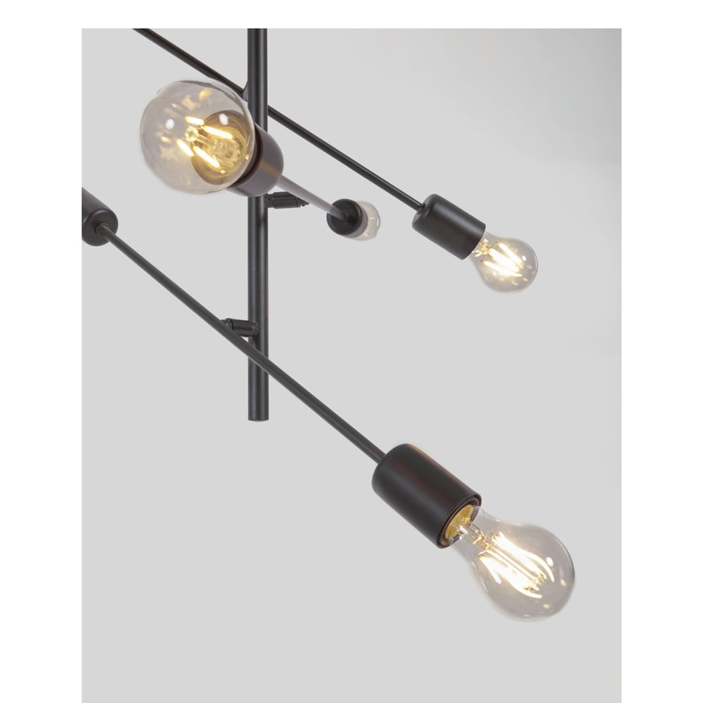 Czarna lampa wisząca ø 55 cm Spica – Kave Home (zdjęcie 5)