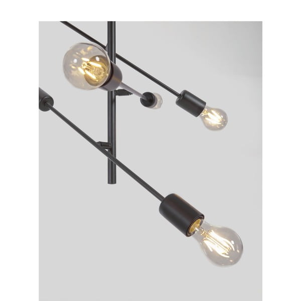 Czarna lampa wisząca ø 55 cm Spica – Kave Home-image-3