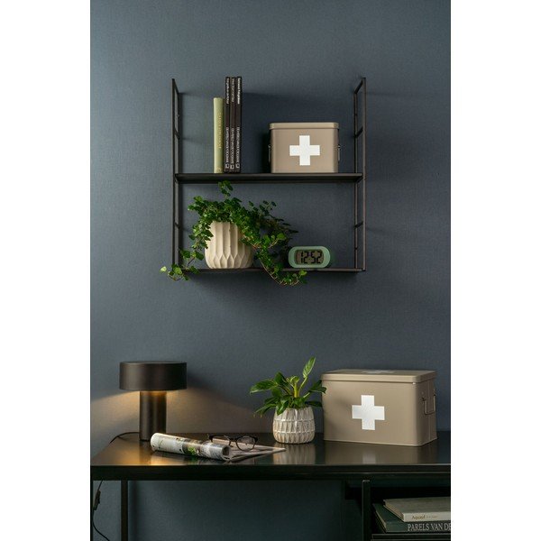 Beżowa metalowa apteczka PT LIVING Medicine, szer. 31,5 cm-image-1