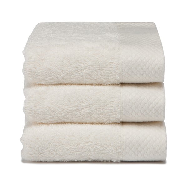 Komplet
  3 ręczników Pure Cream, 30x50 cm