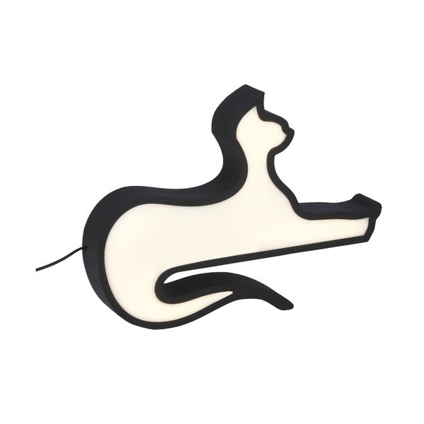 Czarna lampka dziecięca Cat – Candellux Lighting-image-2