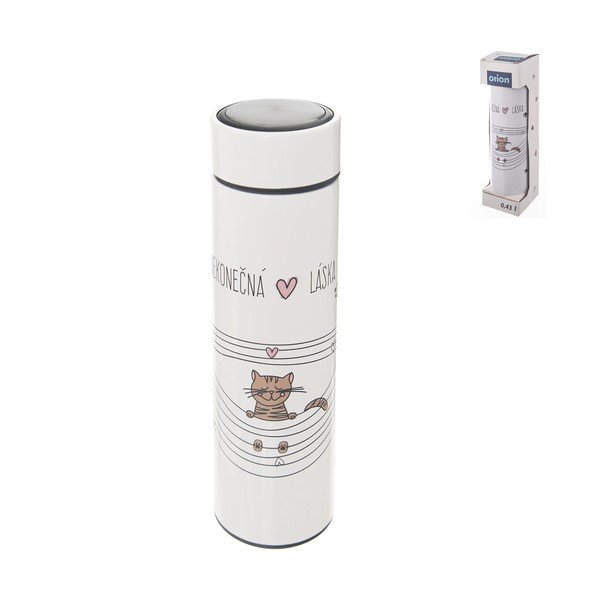 Biały termos 400 ml – Orion-image-4