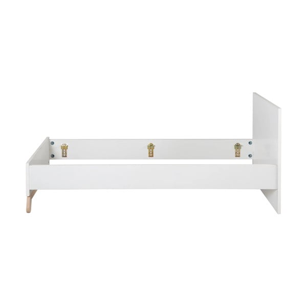 Białe łóżko dziecięce 90x200 cm Clara – Roba-image-3