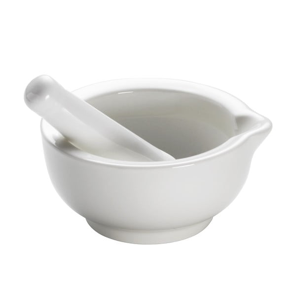 Biały porcelanowy moździerz Maxwell & Williams Basic