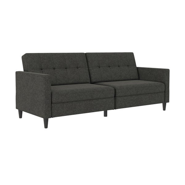 Szara rozkładana sofa 82 cm Hartford – Støraa