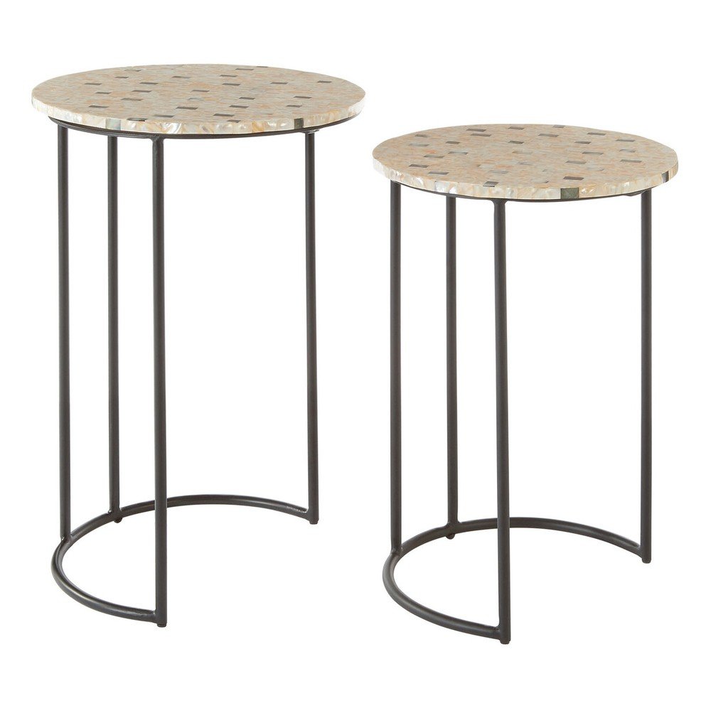 Okrągłe stoliki zestaw 2 szt. ø 38 cm Halle – Premier Housewares