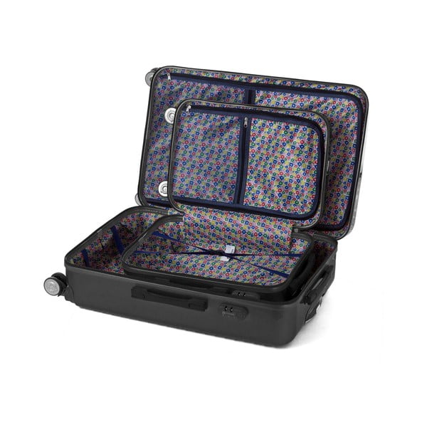 Komplet 2 walizek na kółkach Teddy Bear Liliya-image-4