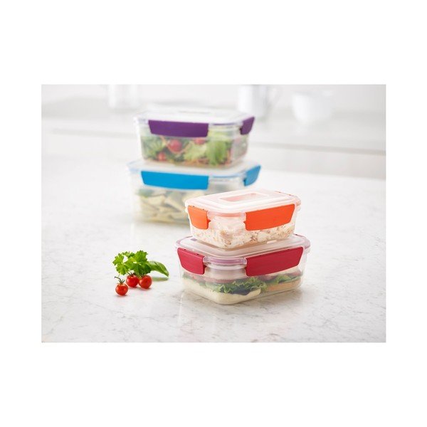 Kompaktowy komplet 4 pojemników Joseph Joseph Nest Lock-image-1