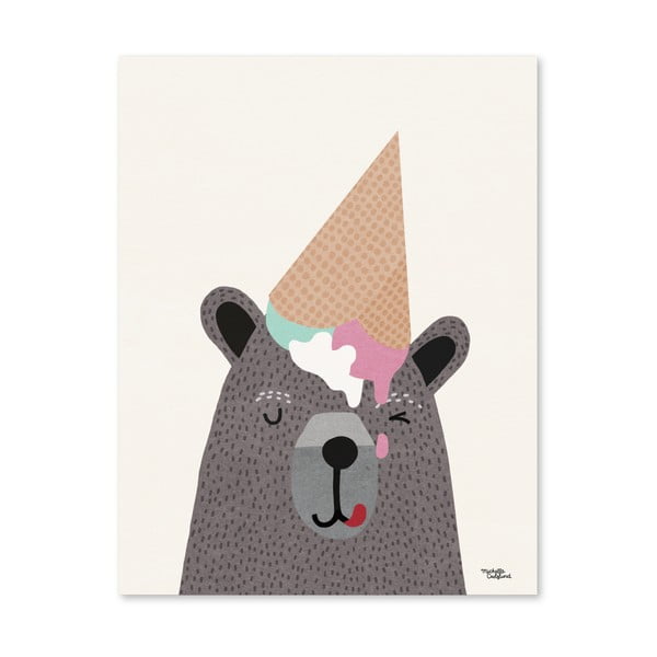 Plakat Michelle Carlslund I Love Ice Cream, 50x70 cm