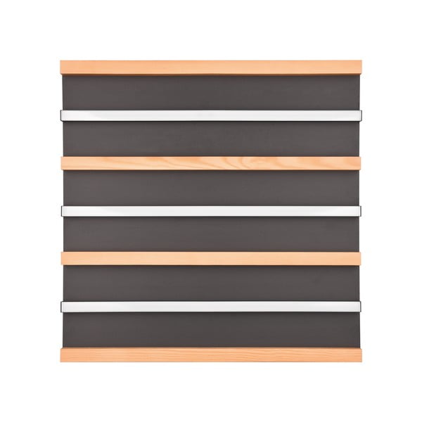 Czarno-naturalna lampa sufitowa LED ze ściemniaczem 6x46 cm Fontana – Trio-image-2