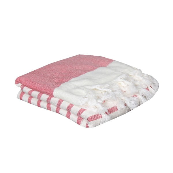 Ręcznik hammam Terry Red, 95x170 cm