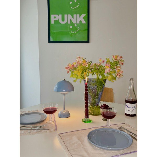 Szklany świecznik Astra – Hübsch-image-3