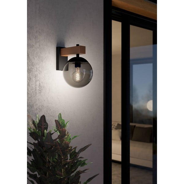 Zewnętrzna lampa ścienna (wysokość 29 cm) BUFALATA – EGLO-image-1