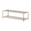 Jasnobrązowa metalowa szafka na buty Josse – WOOOD