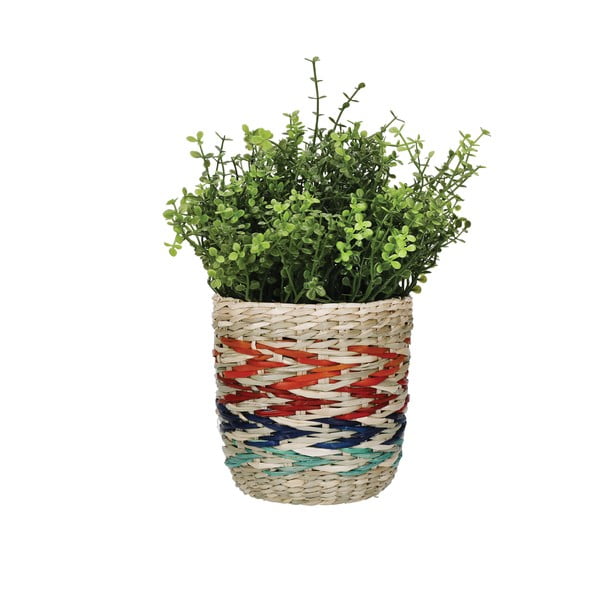 Kolorowa doniczka z trawy morskiej Kitchen Craft-image-2