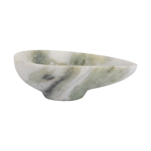 Marmurowa miska dekoracyjna 12,5x20 cm Organic – PT LIVING