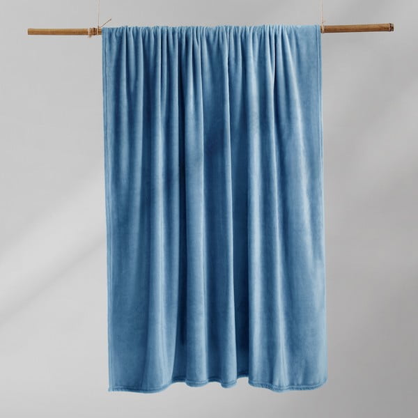Ciemnoniebieski koc z mikrowłókna DecoKing Mic, 160x210 cm-image-3