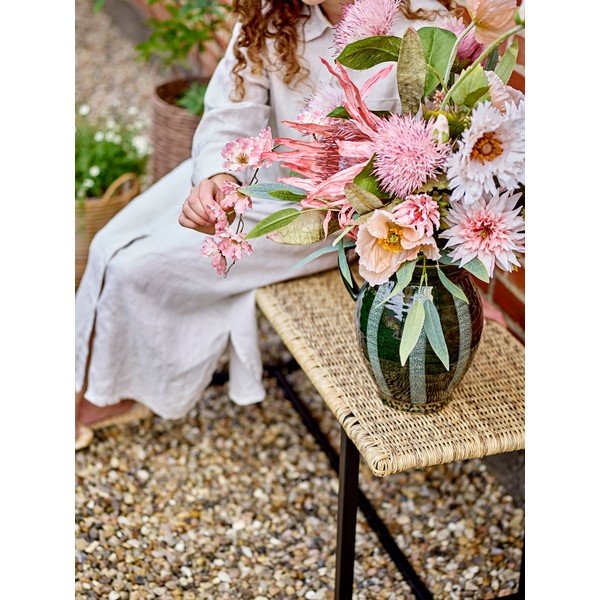 Rattanowa ławka ogrodowa w naturalnym kolorze Adilly – Bloomingville-image-4